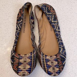 Lucky brand 7.5 size flats